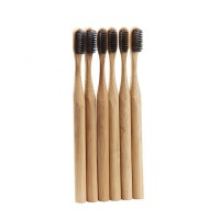 Round Shape Hand Bamboo Toothbrush with Toothpaste in Dental Kit for Hotel/SPA/Sachool