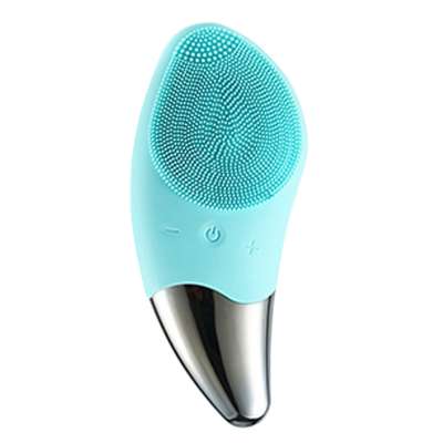 6 Speed Electric Facial Cleansing Brush Skin Care Soft Silicone Sonic Face Brush